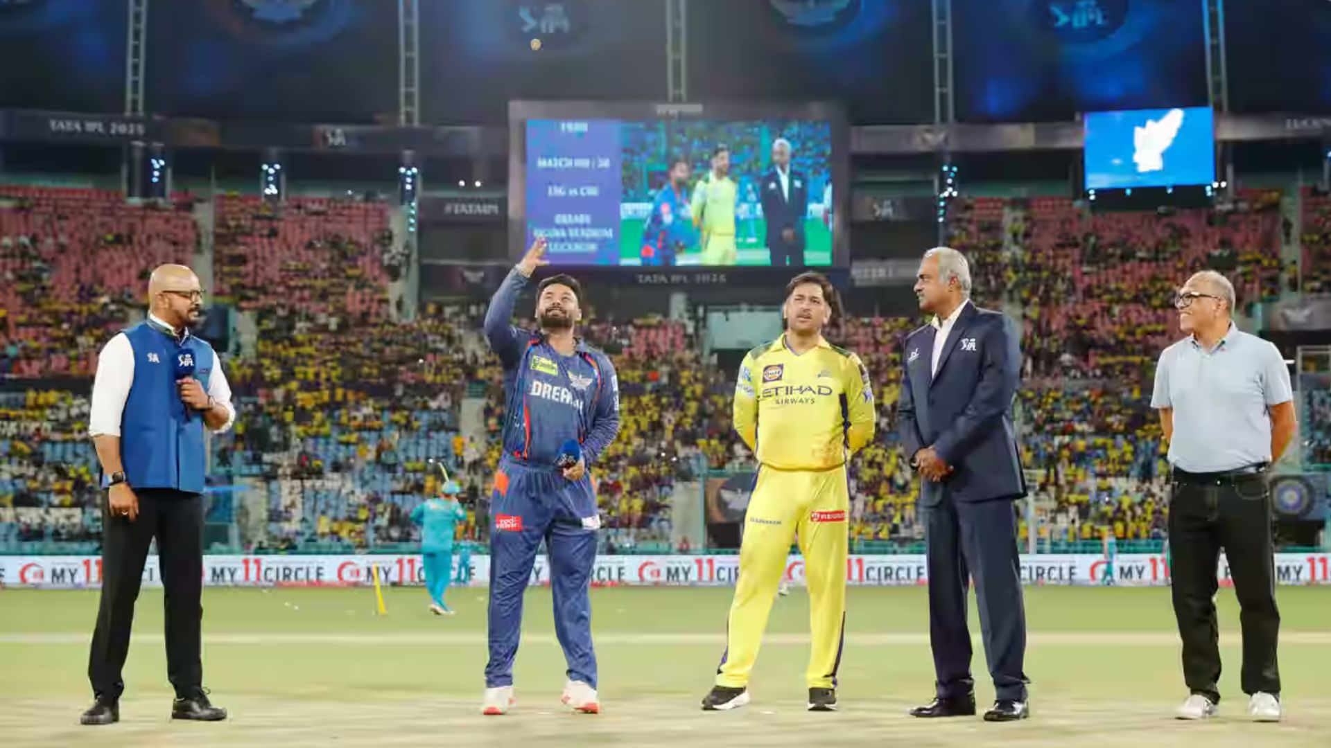 LSG vs CSK Toss Png